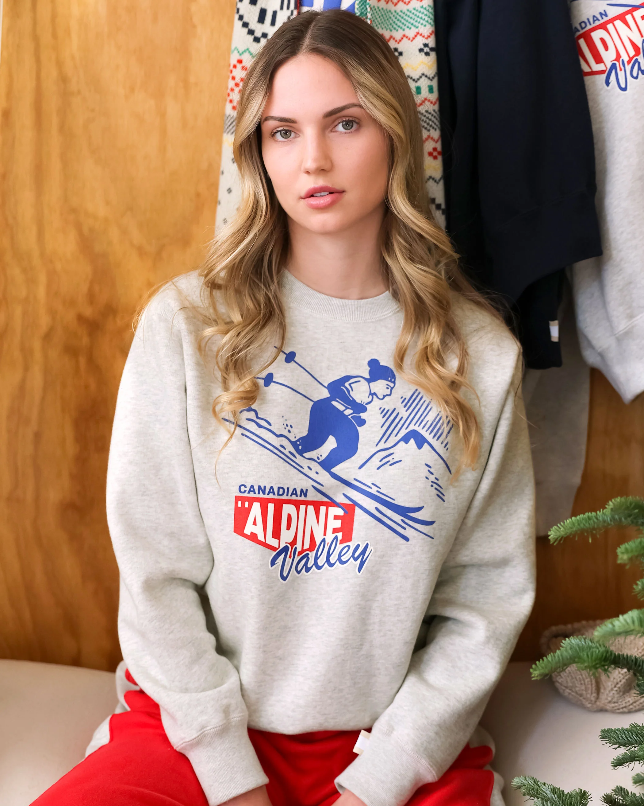 Alpine Sweatshirt Eggshell - Unisex - Image 2