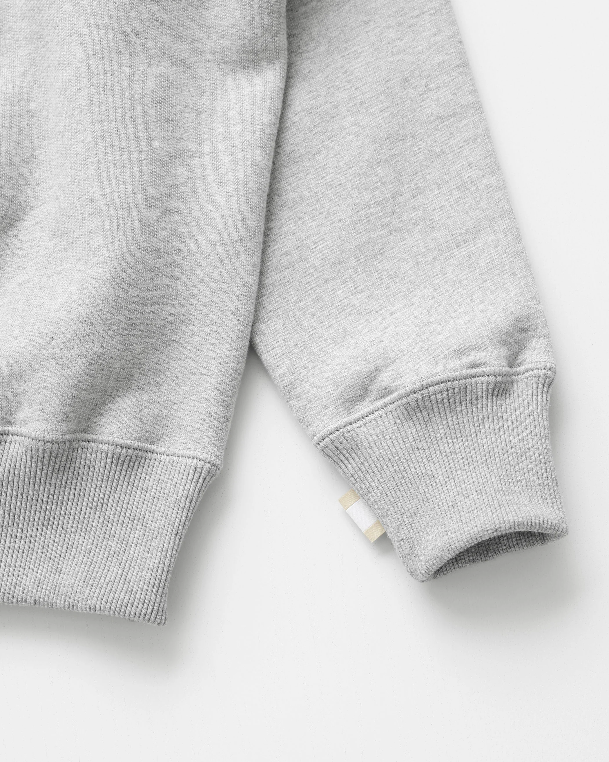 Calgary Fleece Sweatshirt Heather Grey - Unisex - Image 6