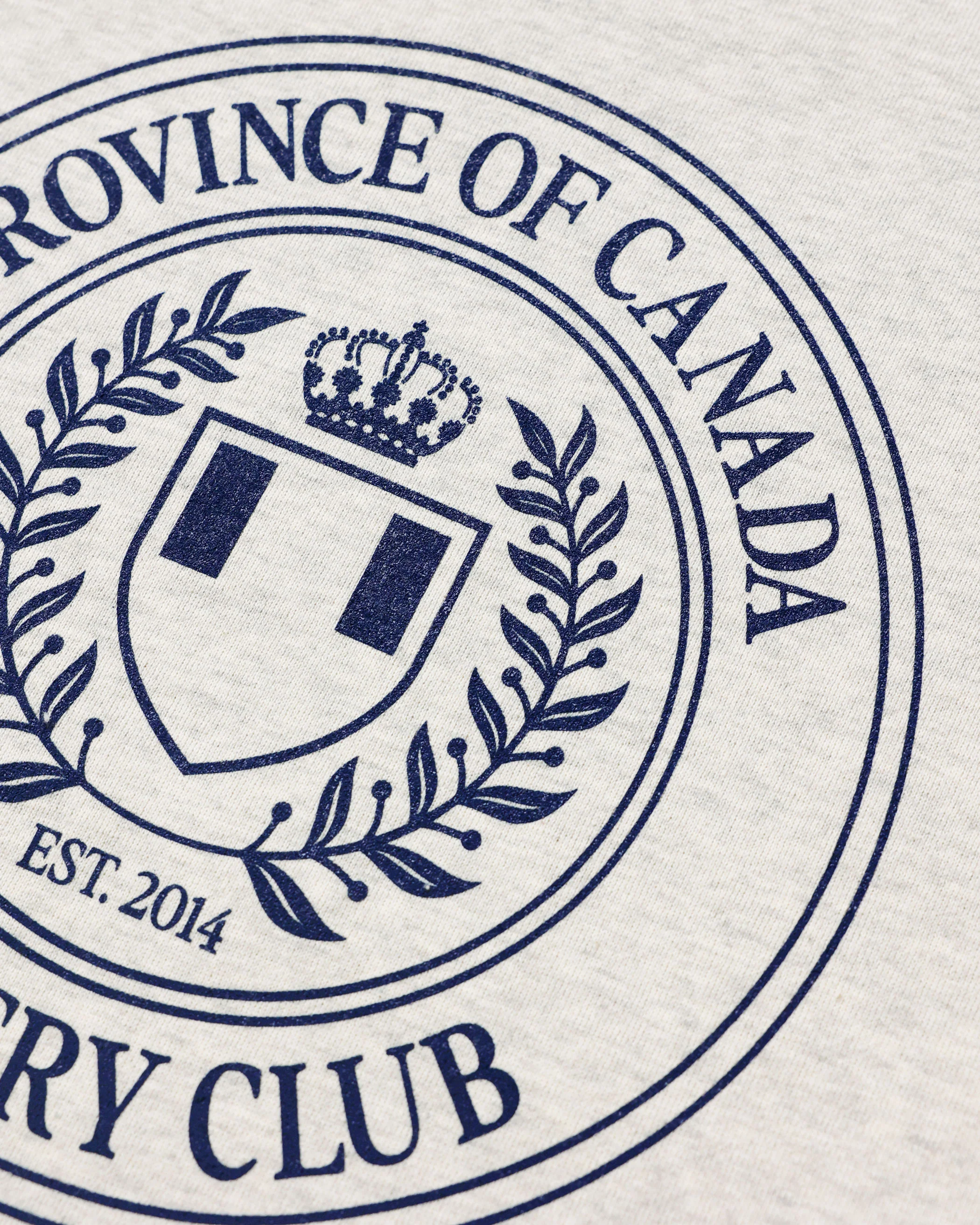 Country Club Fleece Sweatshirt Eggshell - Unisex - Image 7