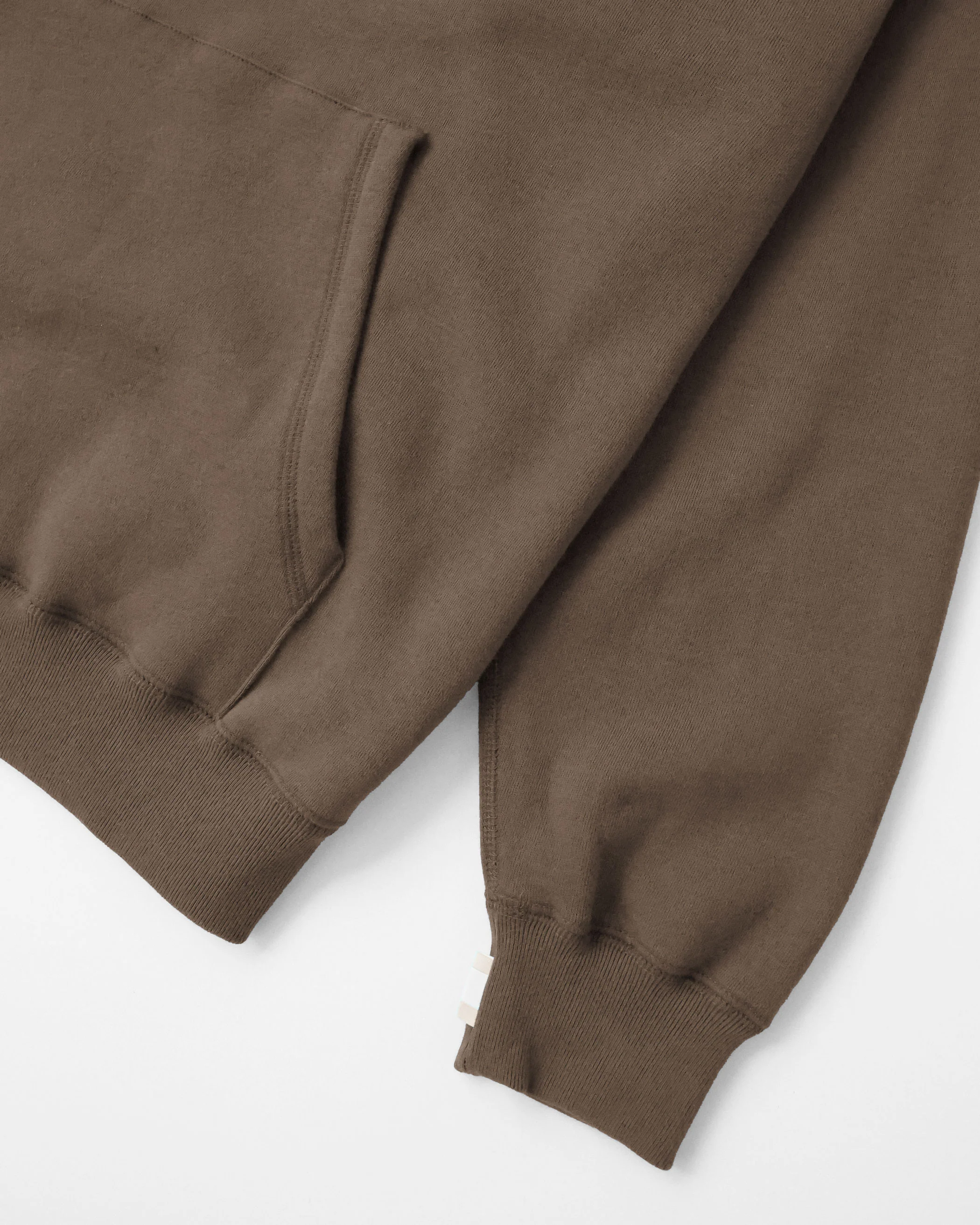 Flag Fleece Hoodie Chestnut - Unisex - Image 6