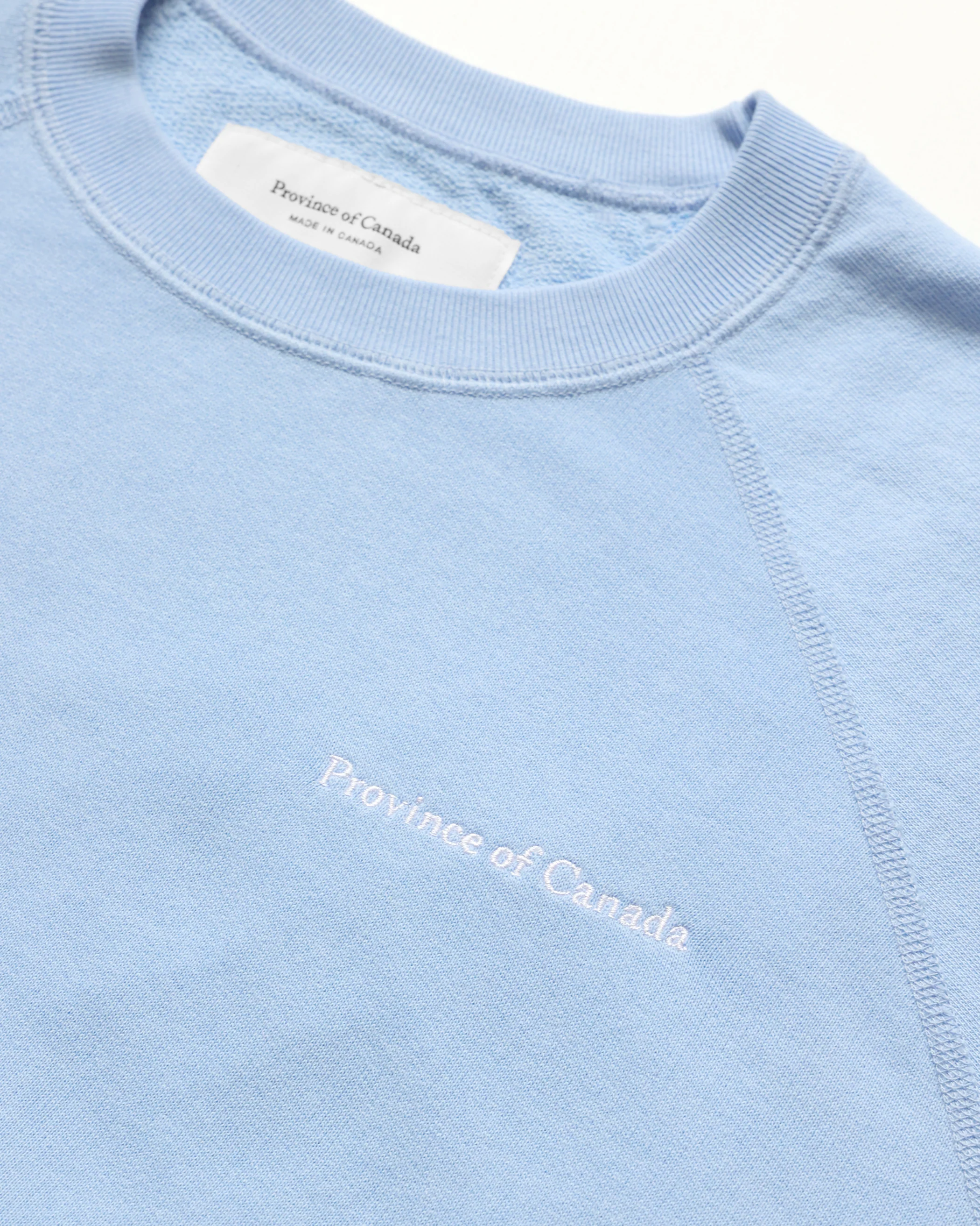 French Terry Sweatshirt Sky Blue - Unisex - Image 6
