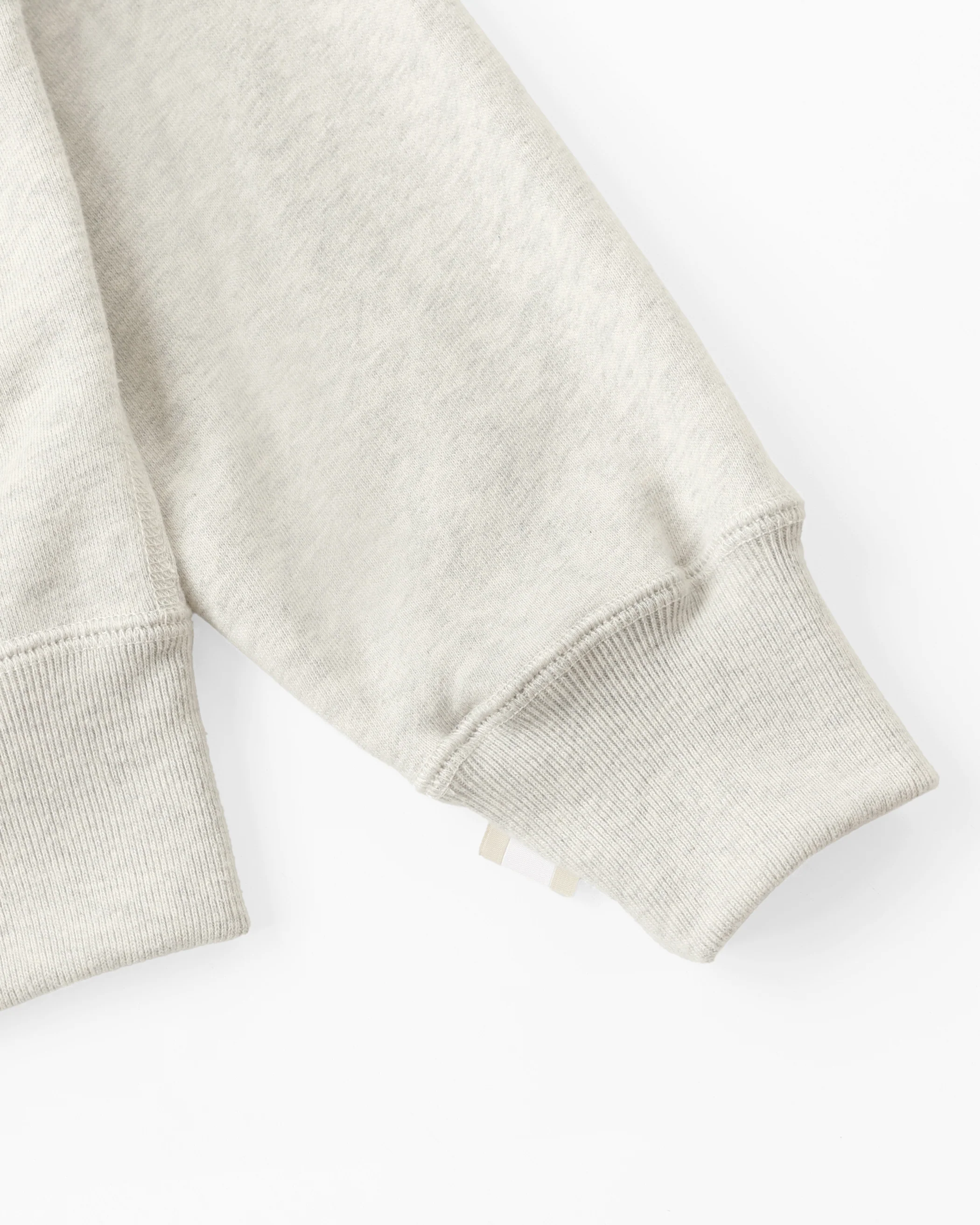 French Terry Zip Hoodie Eggshell - Unisex - Image 7