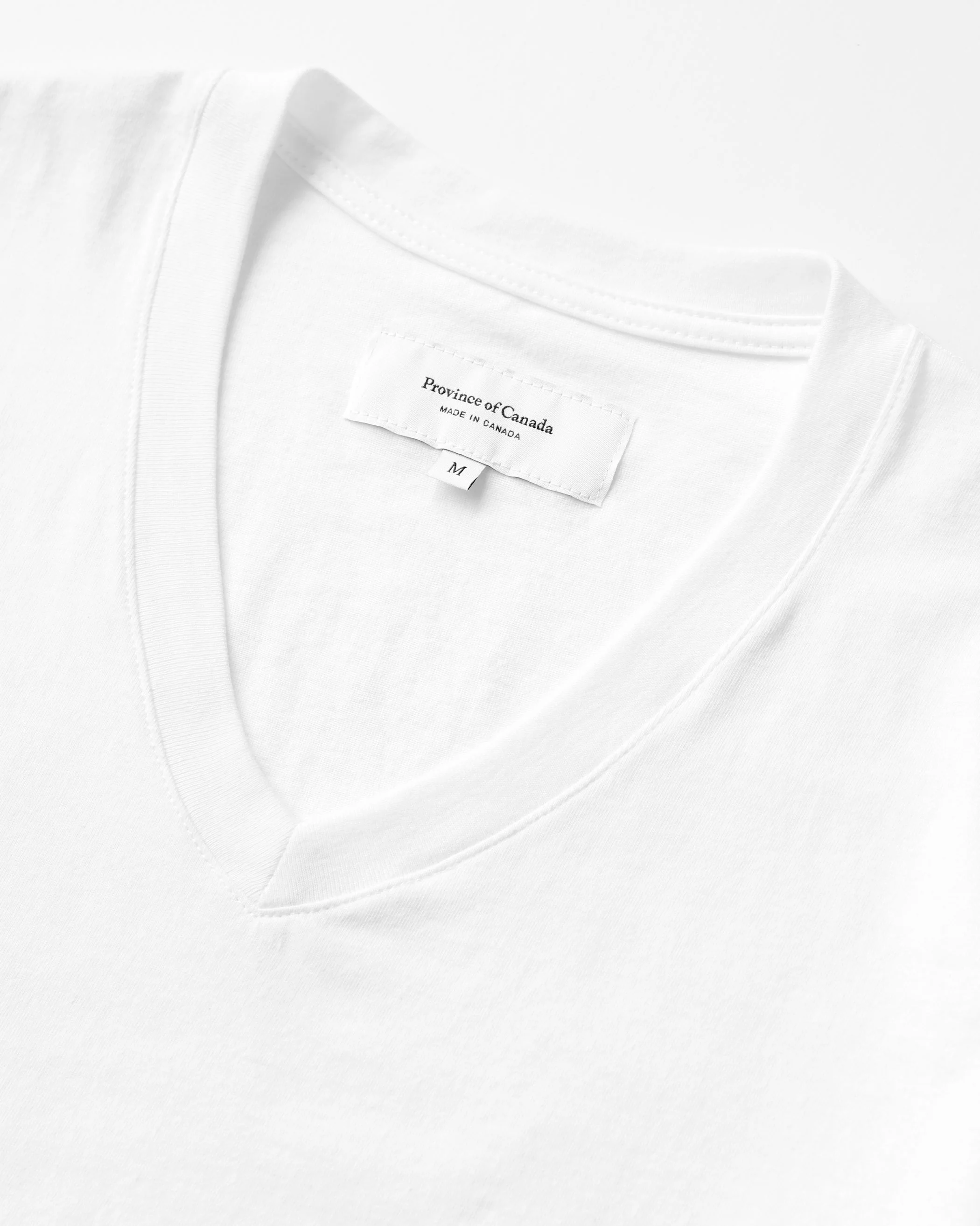 Friday V-Neck Tee White - Image 4