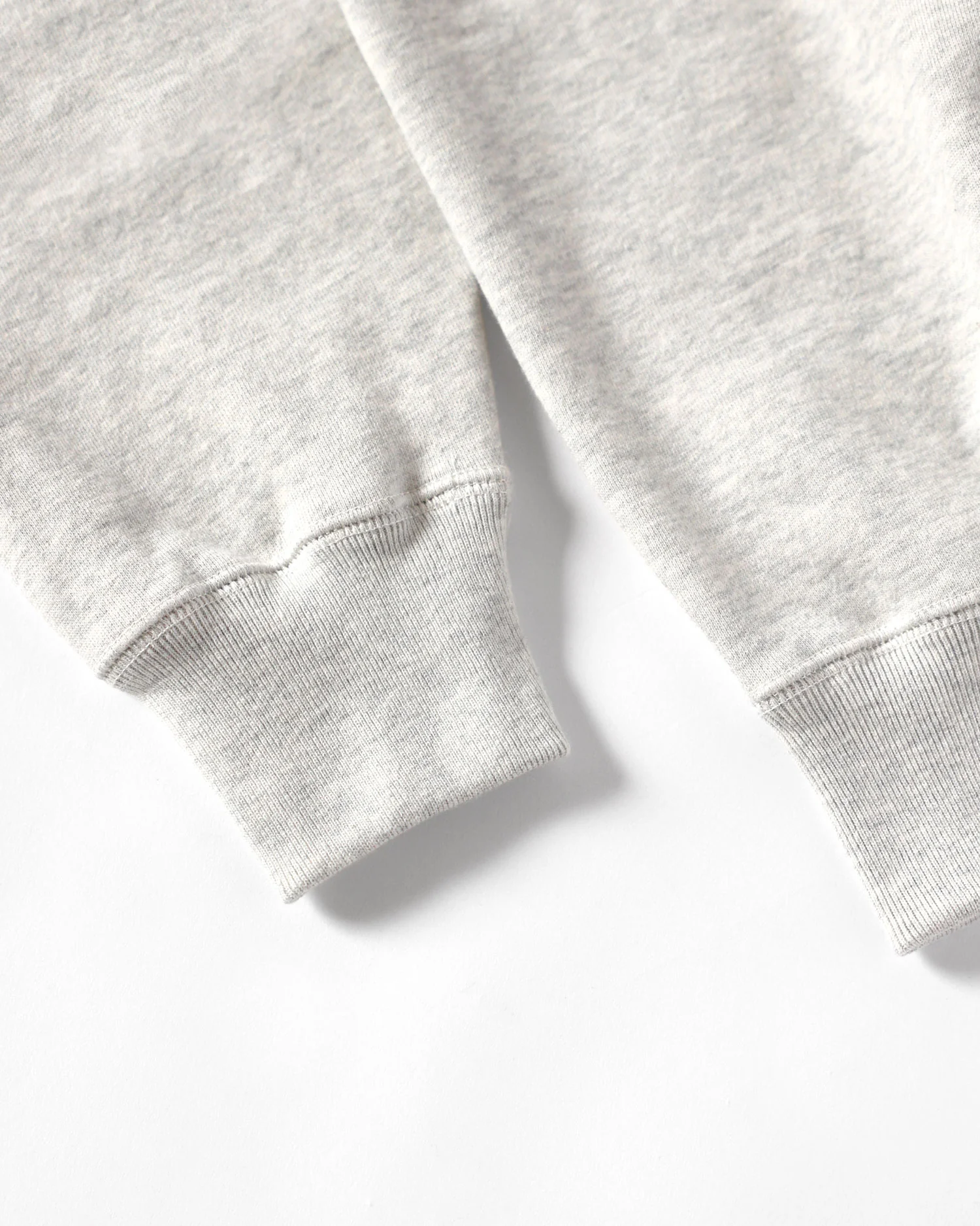 Half Zip Fleece Sweatshirt Eggshell - Unisex - Image 5