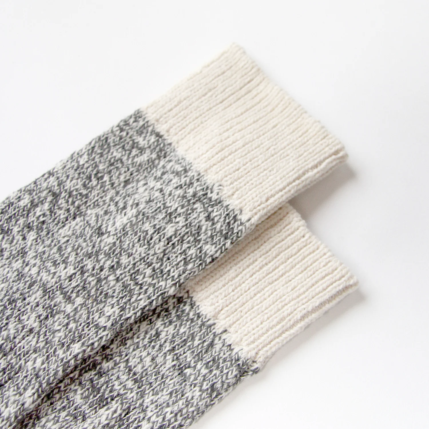 Heather Grey Block Sock - Image 3