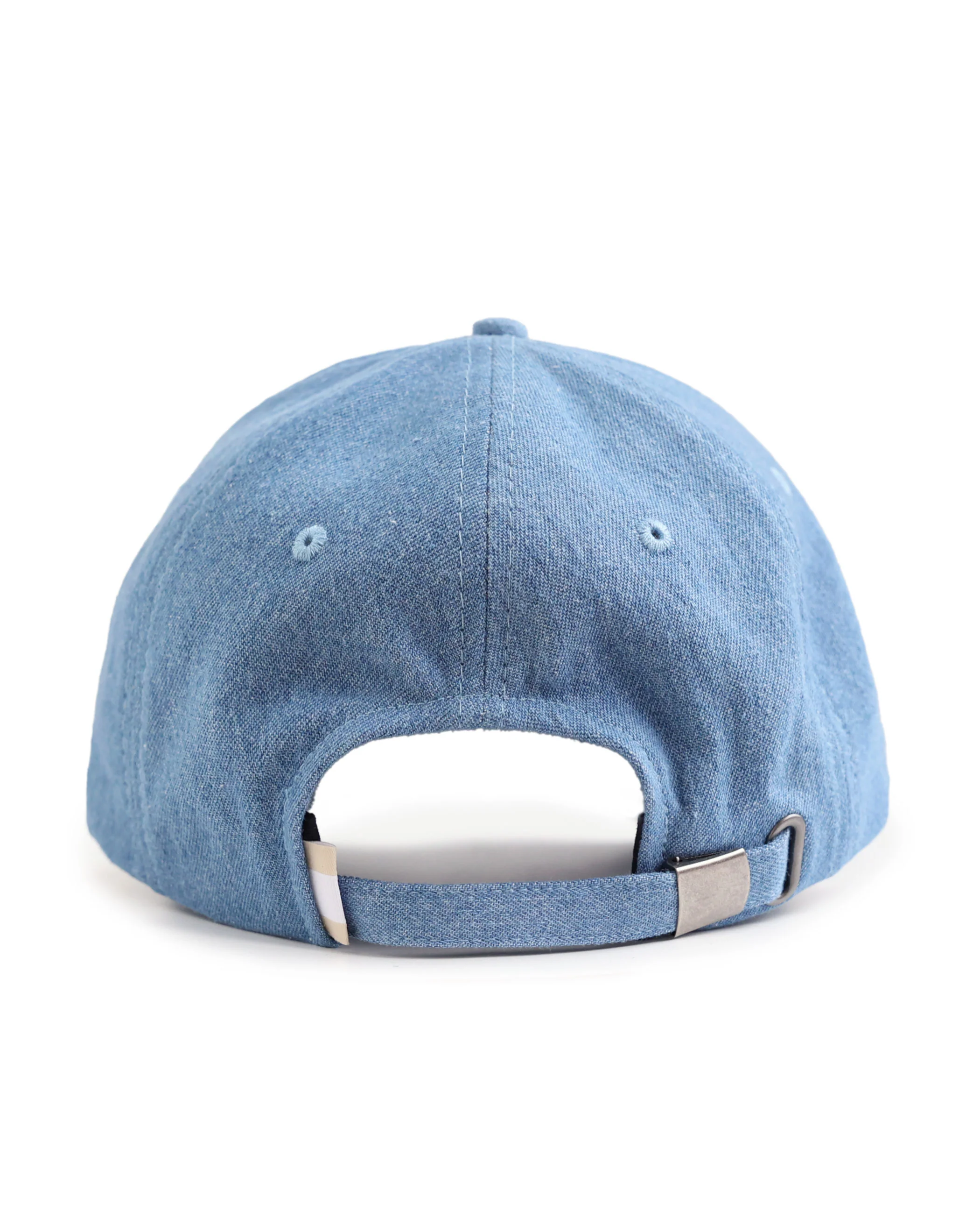 Kids Letter M Baseball Hat Denim - Image 2