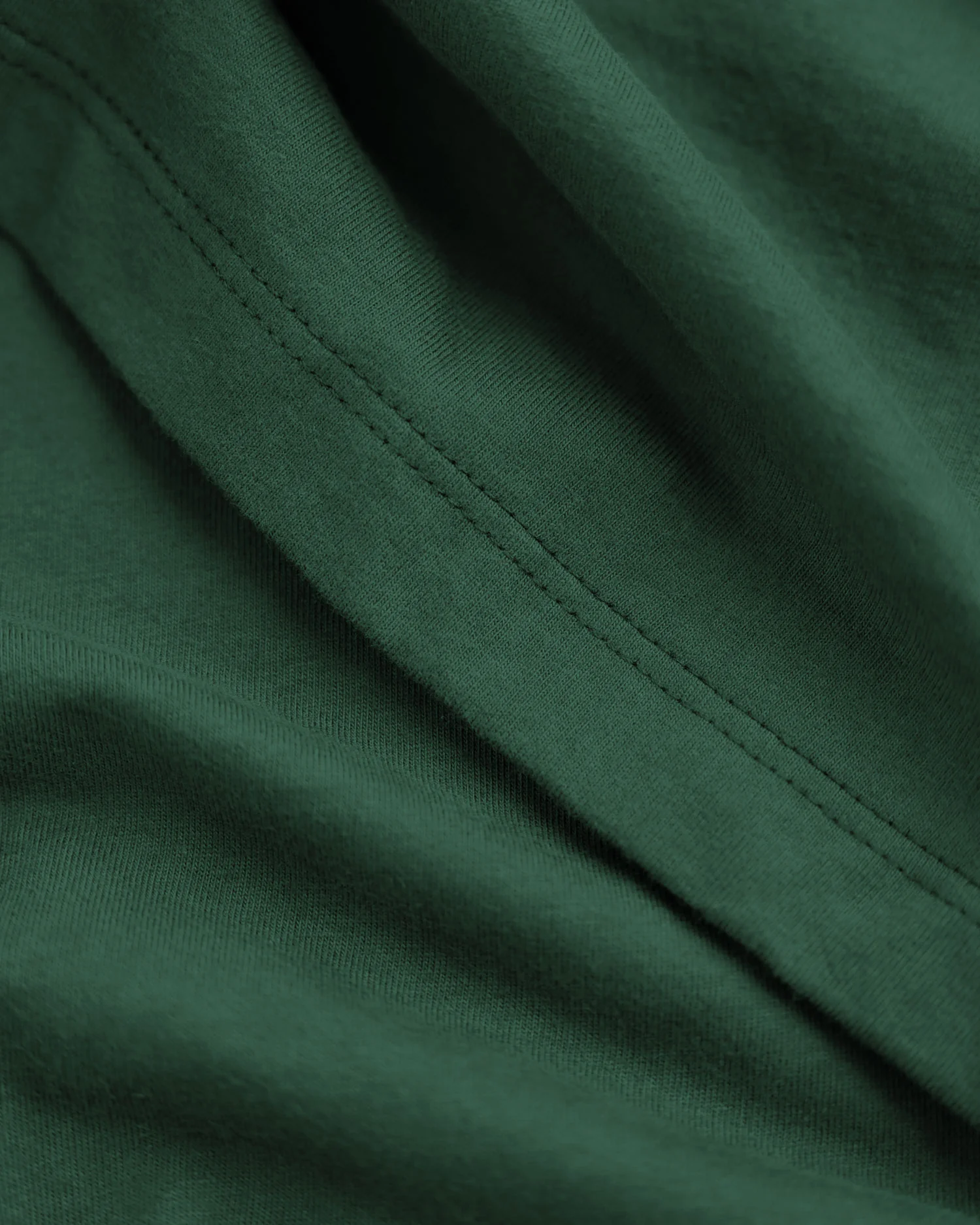 Left Chest Logo Tee Forest - Unisex - Image 5