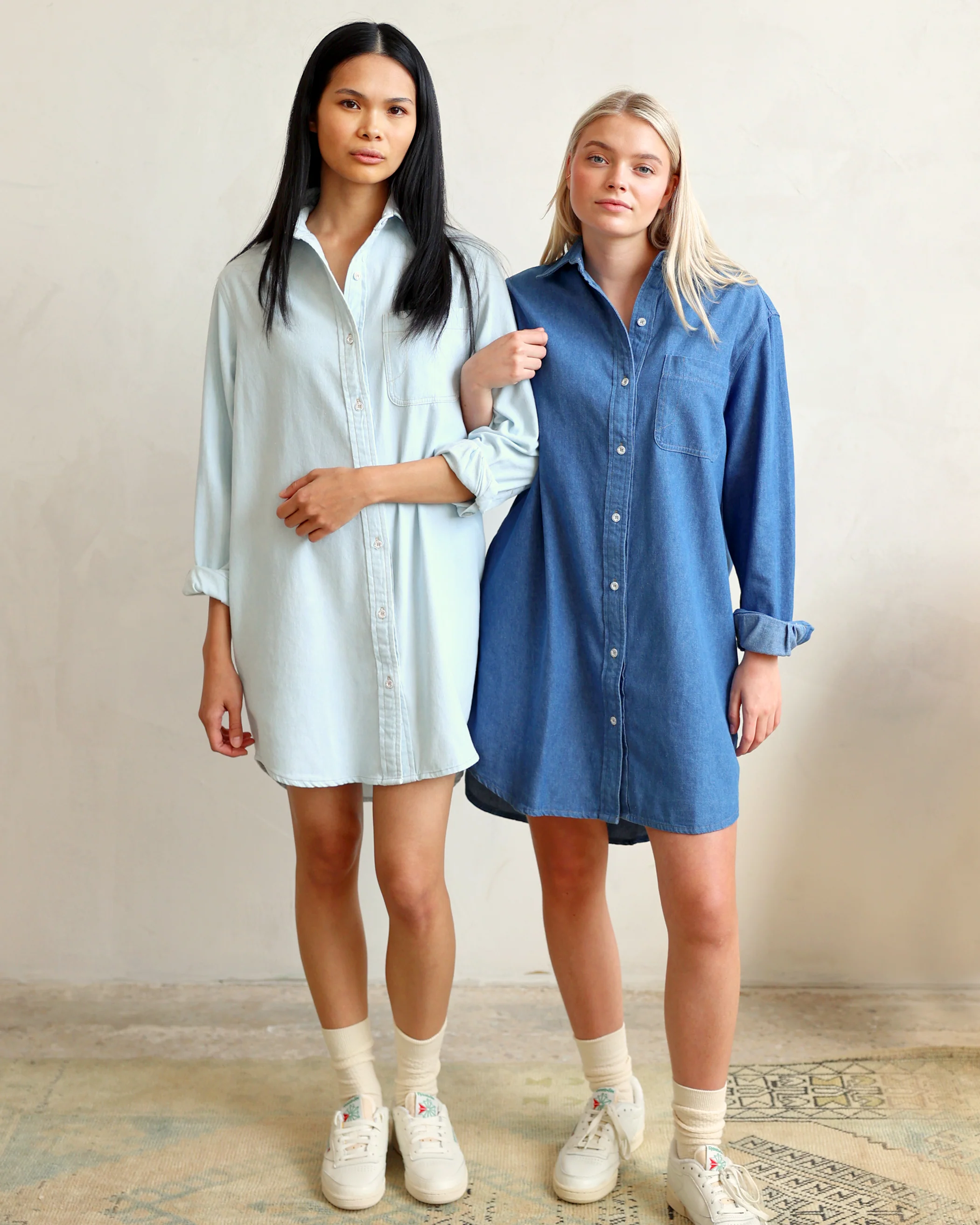 Light Wash Denim Dress - Image 10