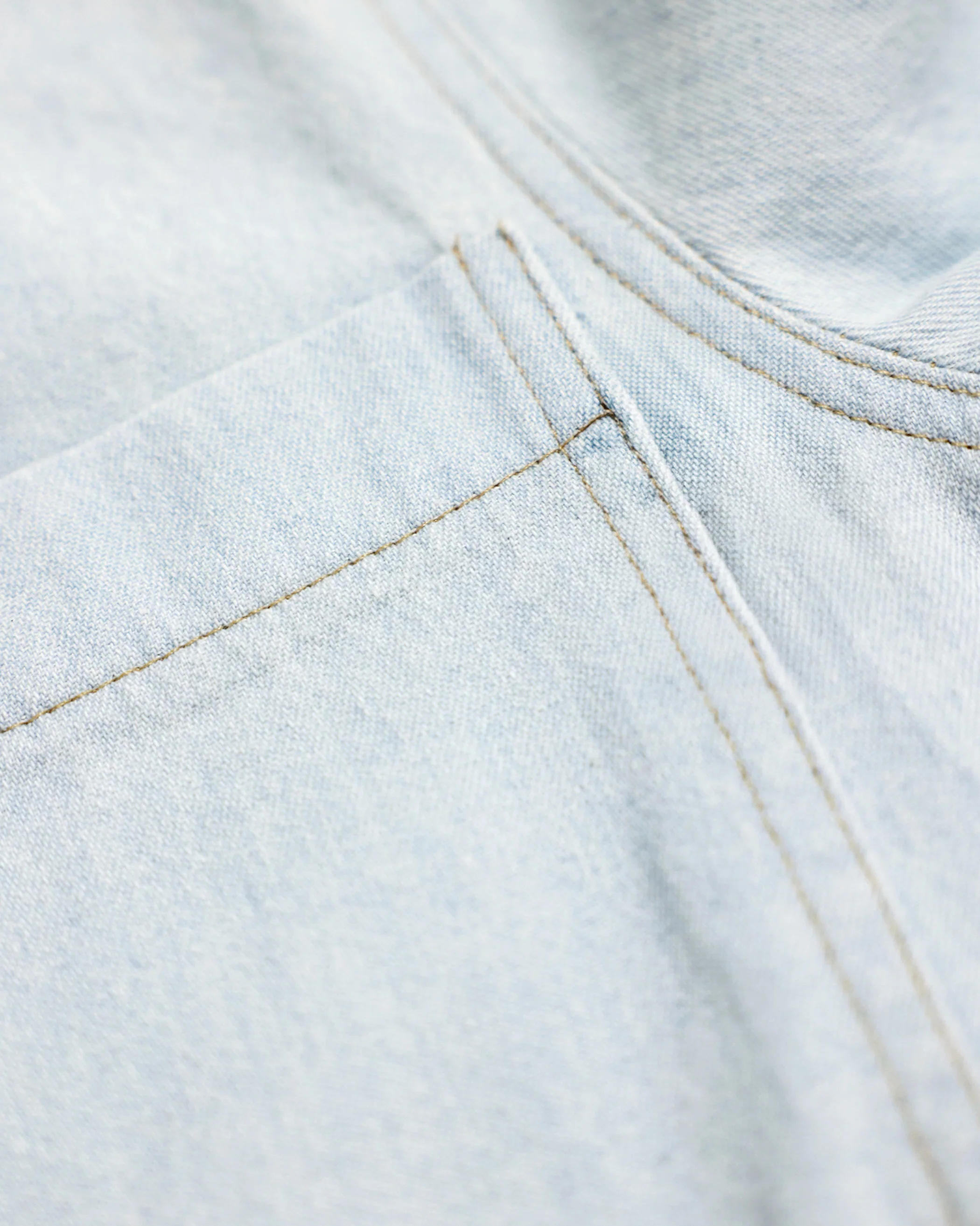 Light Wash Denim Shirt - Unisex - Image 7