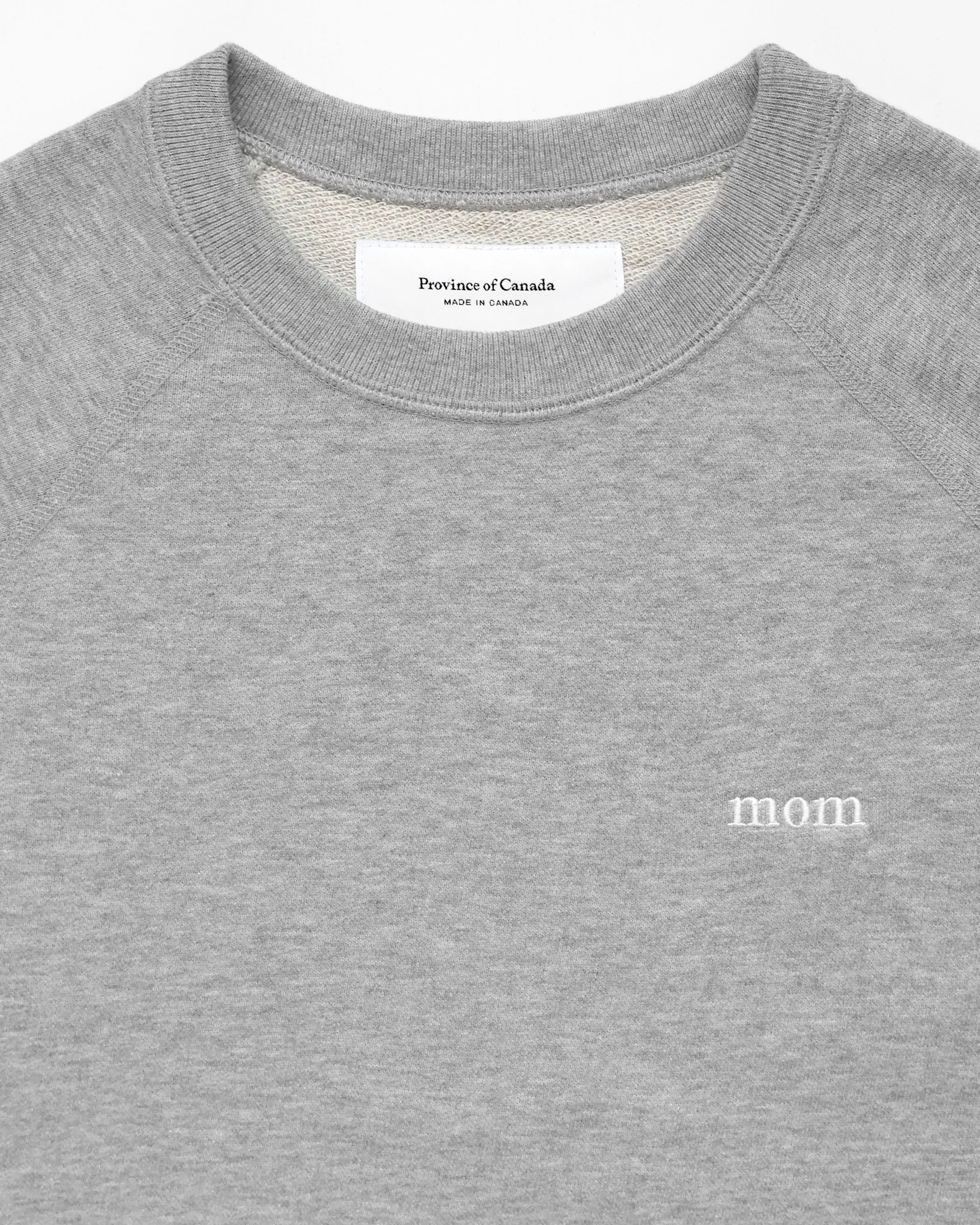 Mom Sweatshirt Heather Grey - Unisex - Image 3