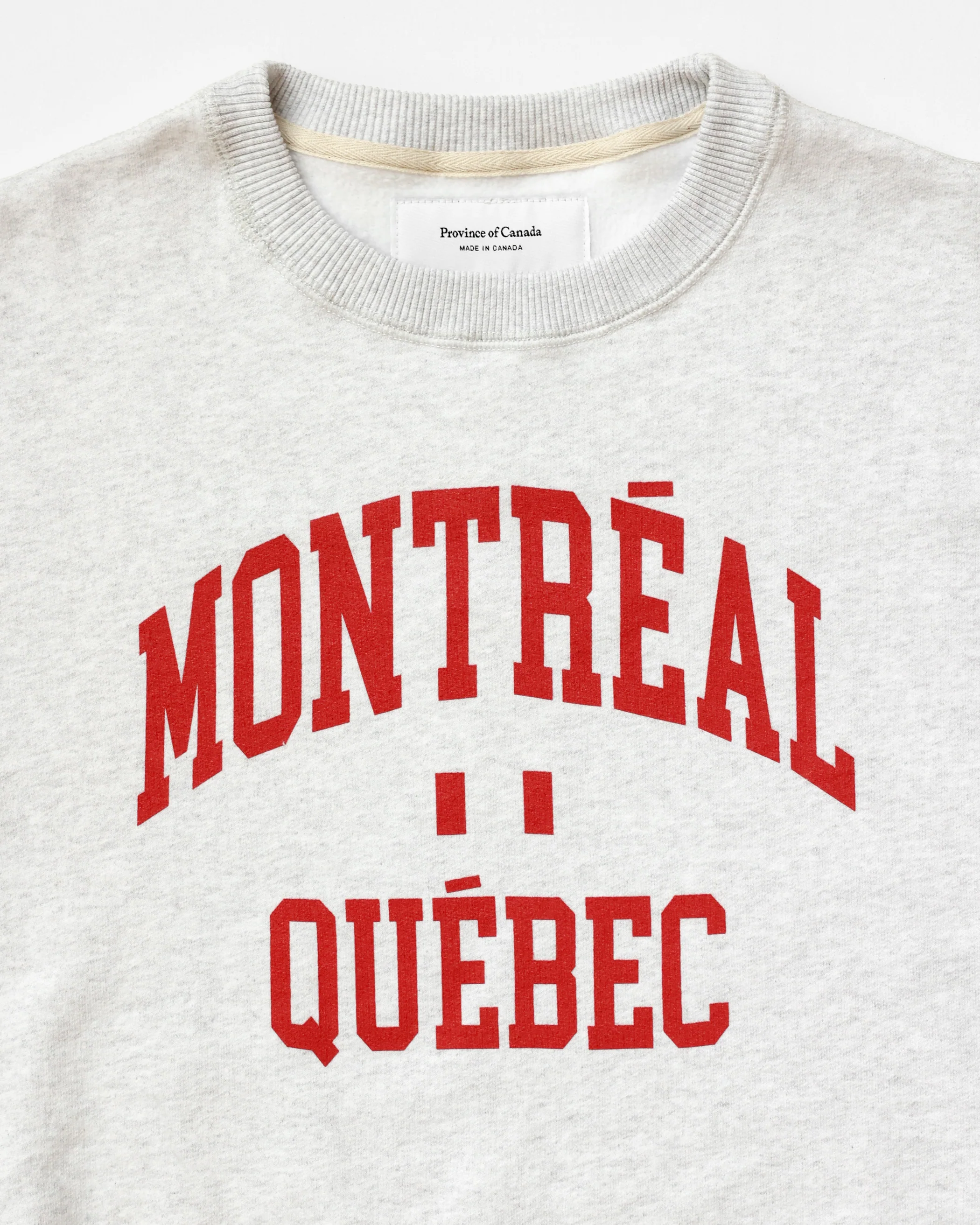 Montreal Fleece Sweatshirt Cloud - Unisex - Image 3
