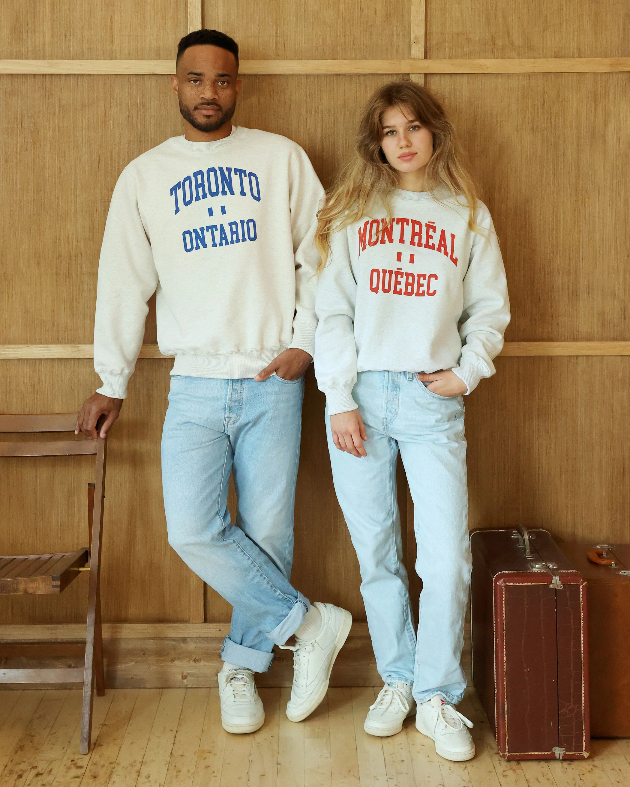 Toronto Fleece Sweatshirt Eggshell - Unisex - Image 3