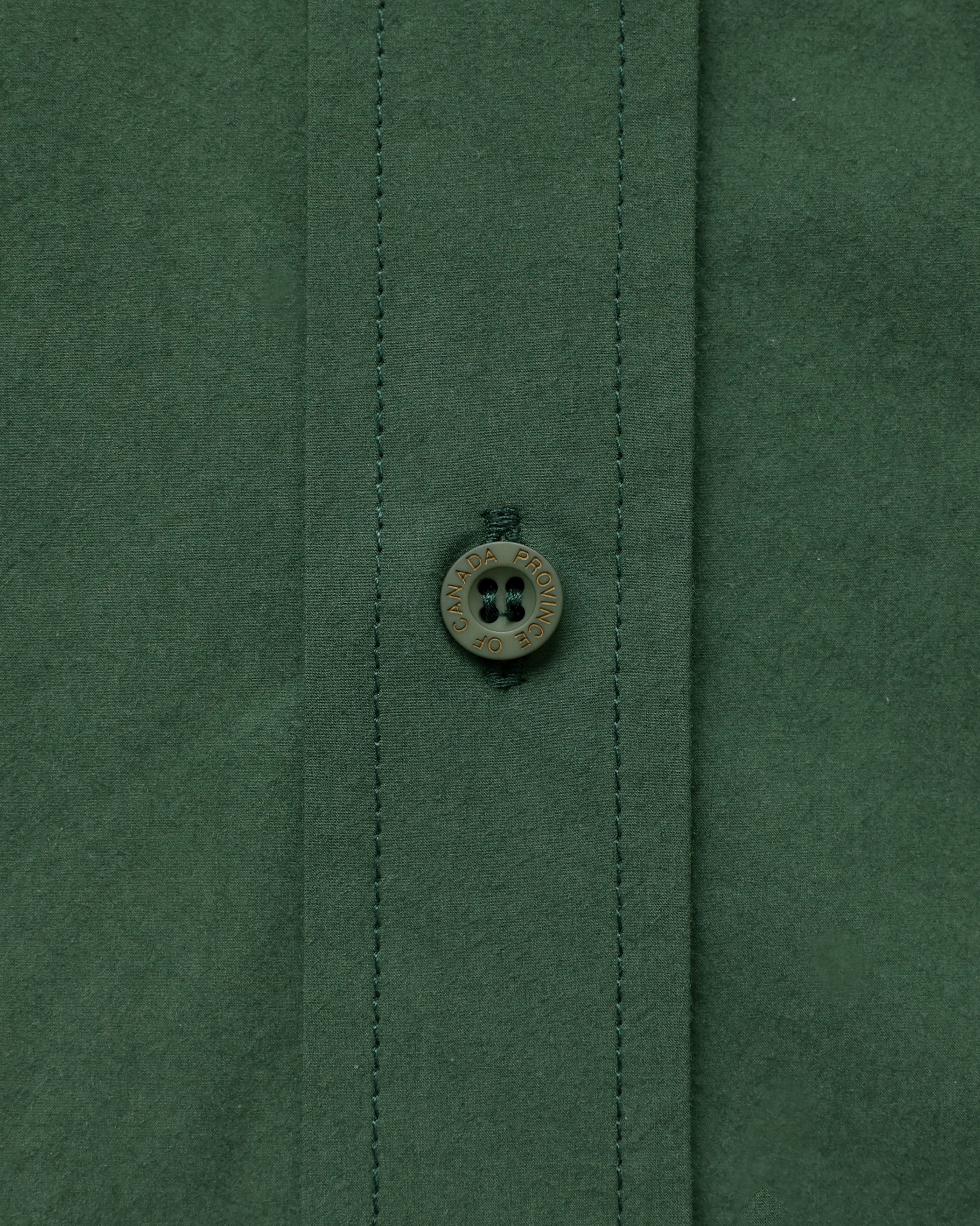 Washed Poplin Shirt Forest - Unisex - Image 6